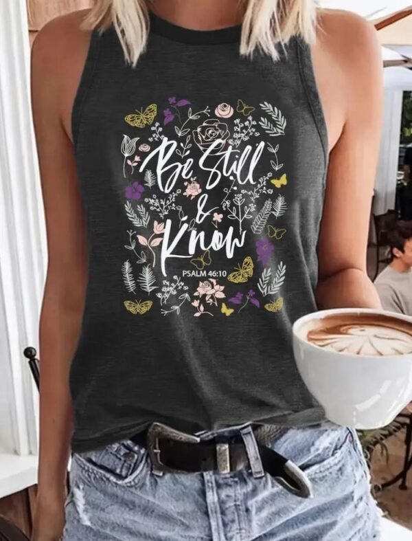 Be Still & Know Tank